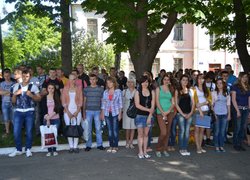 Урочистий мітинг, присвячений 68-й річниці від Дня Перемоги нашого народу у Великій Вітчизняній війні